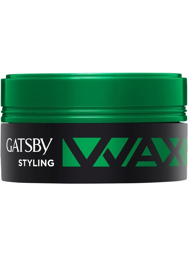 Gatsby Hair Styling Wax Loose & Flow | Creates a Three-Dimensional Style With Twists and Flicks | 75gm - Image 2
